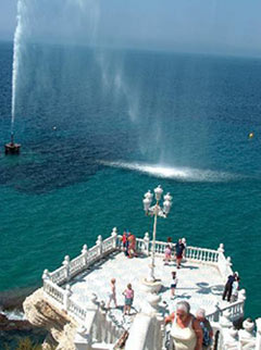 Foto del Mirador del mediterráneo también conocido como mirador del Castillo - Benidorm