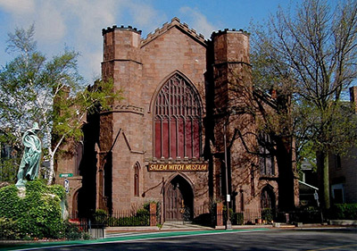 Museo de Brujas de Salem cerca de Boston