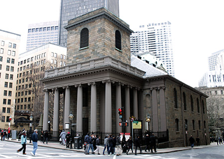 Capilla Kings Chapel de Boston