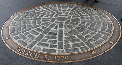Lugar de la masacre de Boston