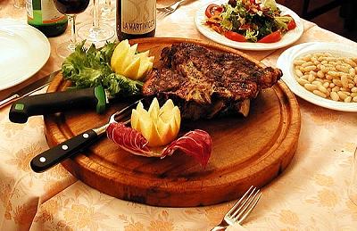 Bistec a la florentina