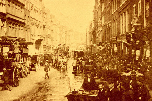 Foto del Londres Victoriano