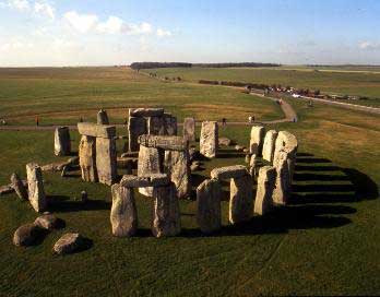 Ruinas celtas de stonehenge (Inglaterra)