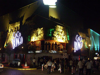 Coco Bongo de Playa del Carmen - salir de noche