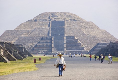 Pirámide del Sol en Teotihuacan