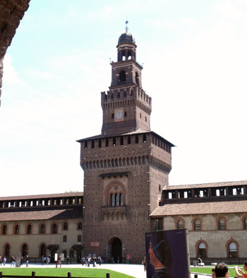 Castillo de Sforza de Miln (Milano)