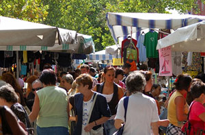 Mercadillo Fiera di Senigallia de Milán
