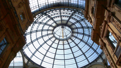 Foto de la Cpula de la Galleria Vittorio Emanuele II