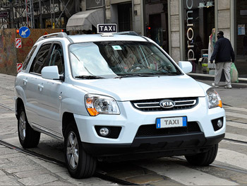 Foto de un Taxi de Miln