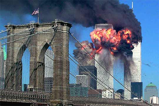 Ataque a las torres gemelas de Nueva York en atentados de 2001 Ataque a las torres gemelas de Nueva York en atentados de 2001