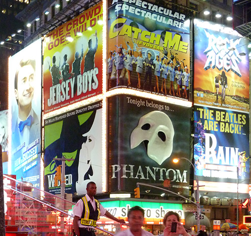 Cartelera de funciones en Broadway de TKTS Cartelera de funciones en Broadway de TKTS