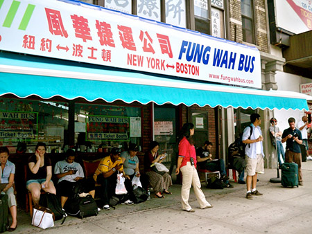 Bus Fung-wah Nueva York - Boston