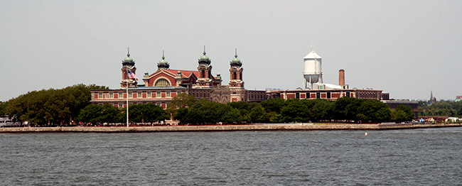 Foto de la isla de Ellis de Nueva York