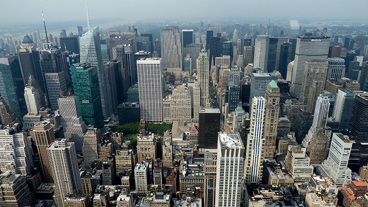 Vista de Nueva York desde el Empire State Building