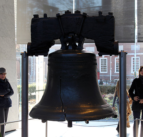 Campana de la libertad de Estados Unidos en Philadelphia