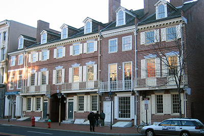 Museo Franklin Court de Philadelphia