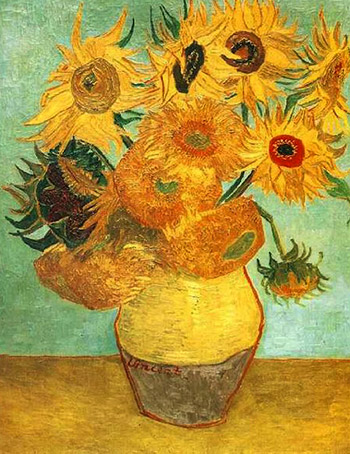 Doce girasoles de Van Gogh Doce girasoles de Van Gogh