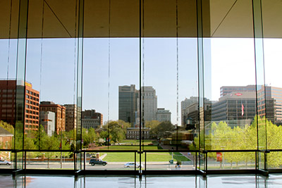 vistas desde el Museo National Constitution Centre