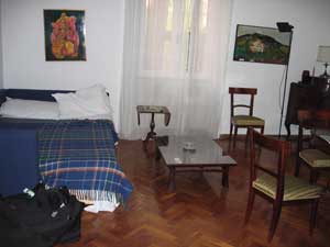 Interior del apartamento caso Margot