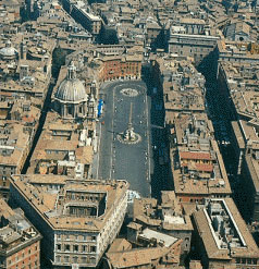 Plaza Navona a vista de pjaro