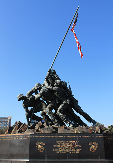 Memorial de Guerra del Cuerpo de Marines de Estados Unidos (Marine Corps War Memorial)