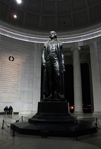 Monumento a Thomas Jefferson en Washington DC (Thomas Jefferson Memorial)