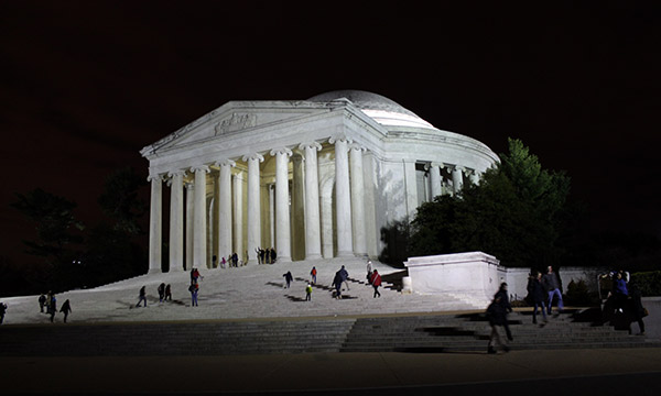 Monumento a Thomas Jefferson en Washington DC (Thomas Jefferson Memorial)