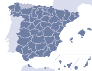 Ubicación de Asturis dentro de España